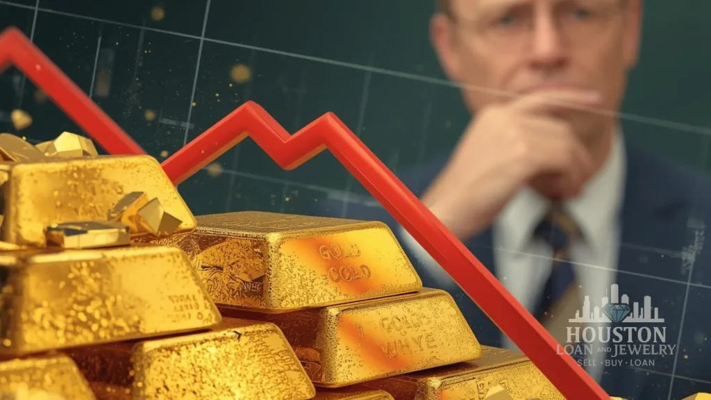Why is the gold price crashing