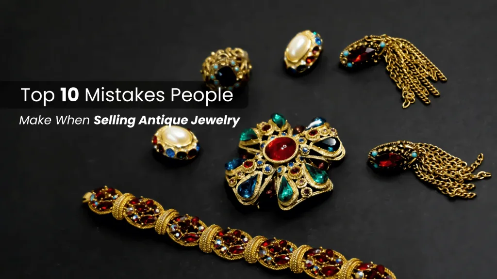 Top 10 Mistakes People Make When Selling Antique Jewelry