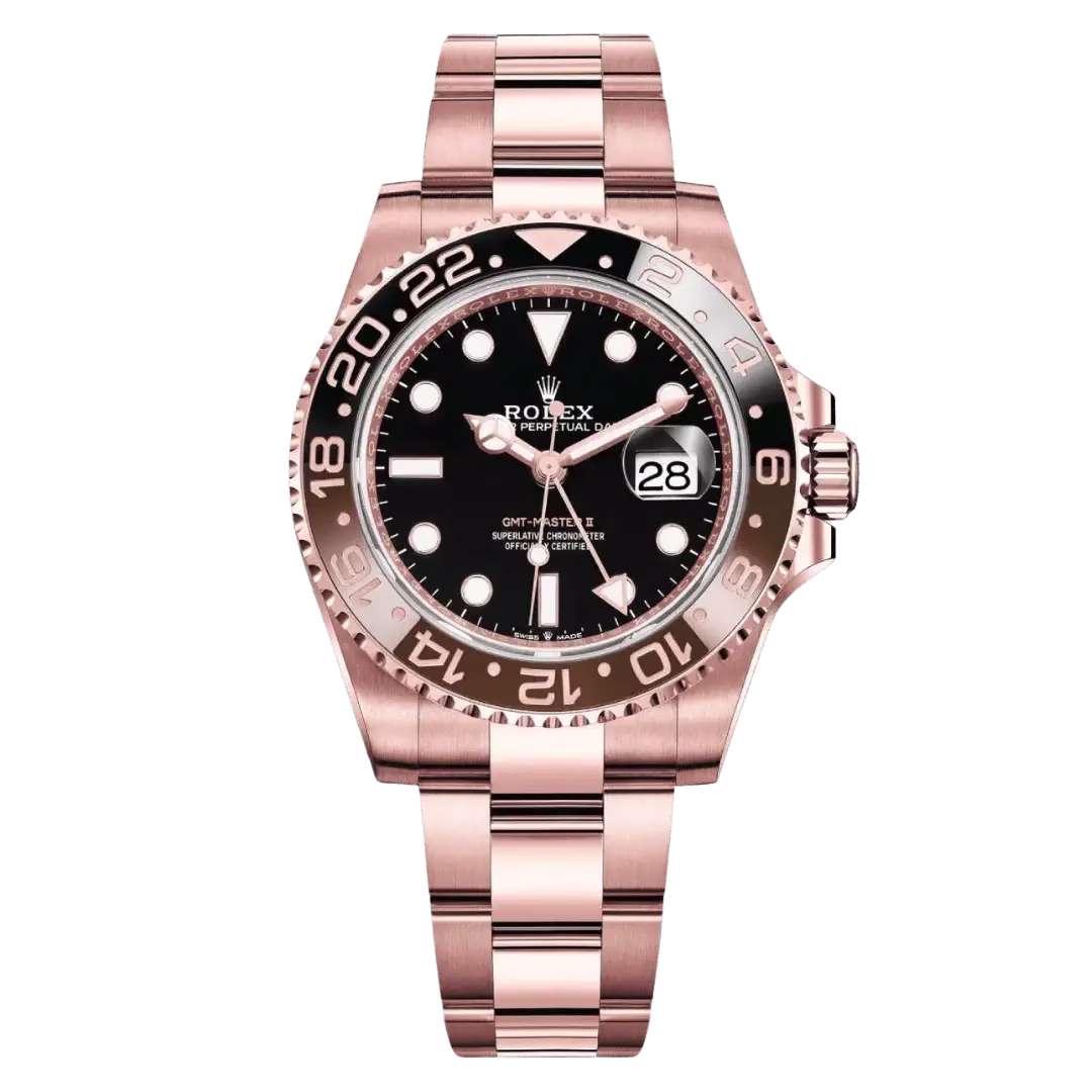 Rolex GMT-Master II Root Beer with brown and black ceramic bezel