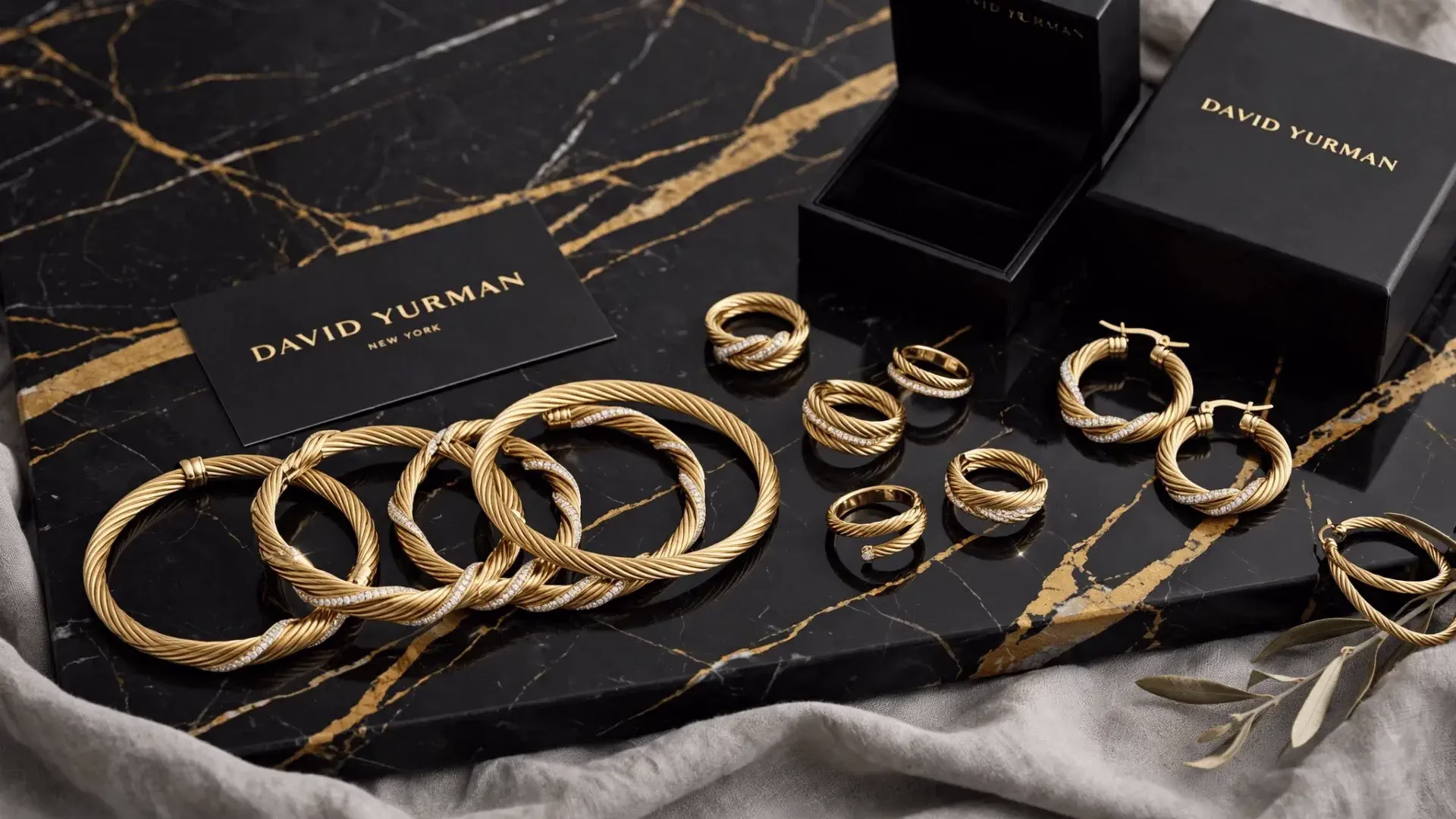 Authenticating a David Yurman ring hallmark at a Houston jewelry buyer