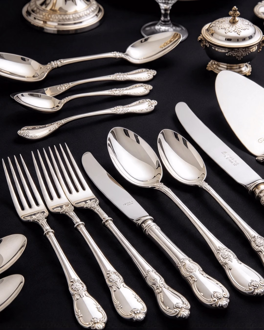 Pawn sterling silver flatware for a no credit check loan in Houston