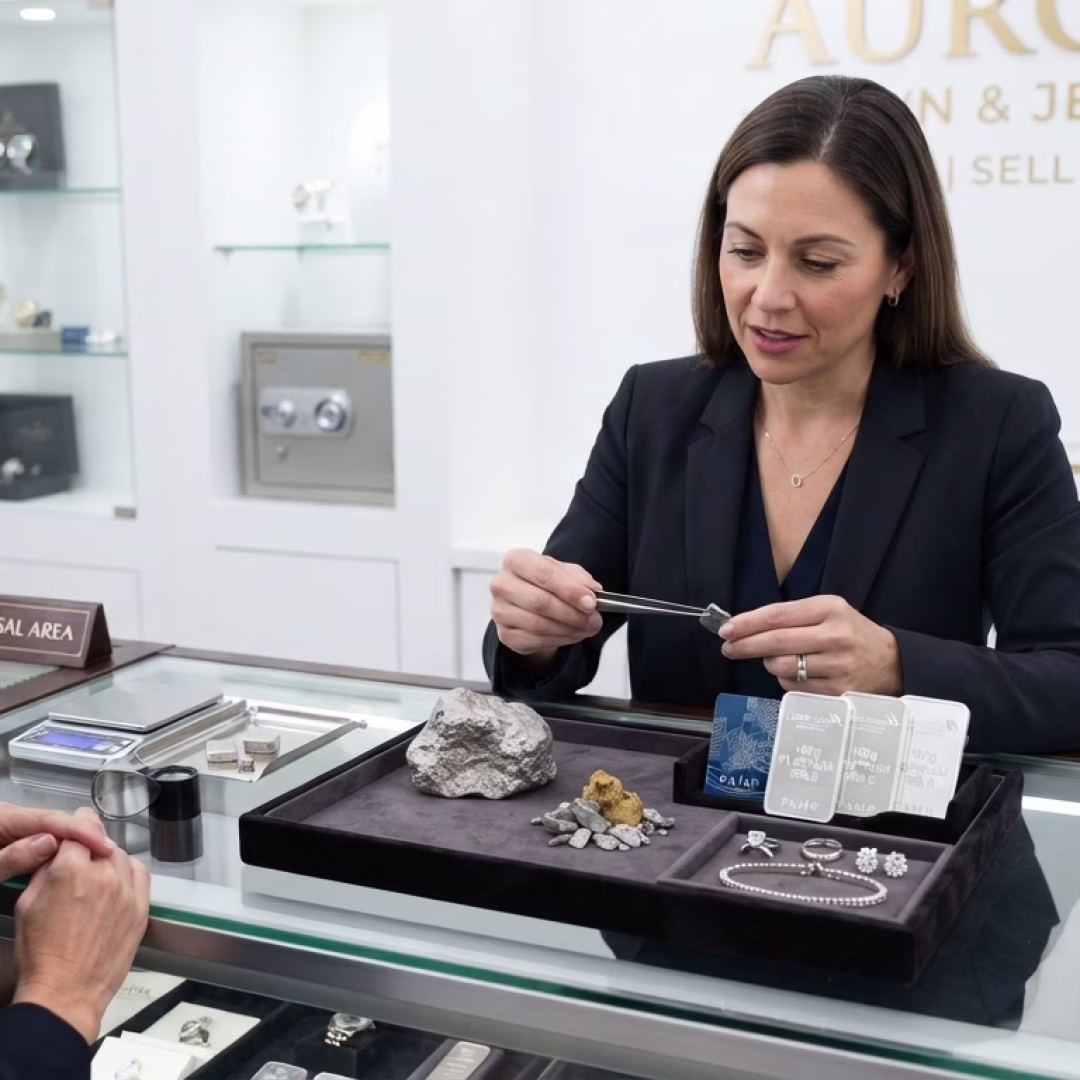 Sell and pawn platinum in Houston